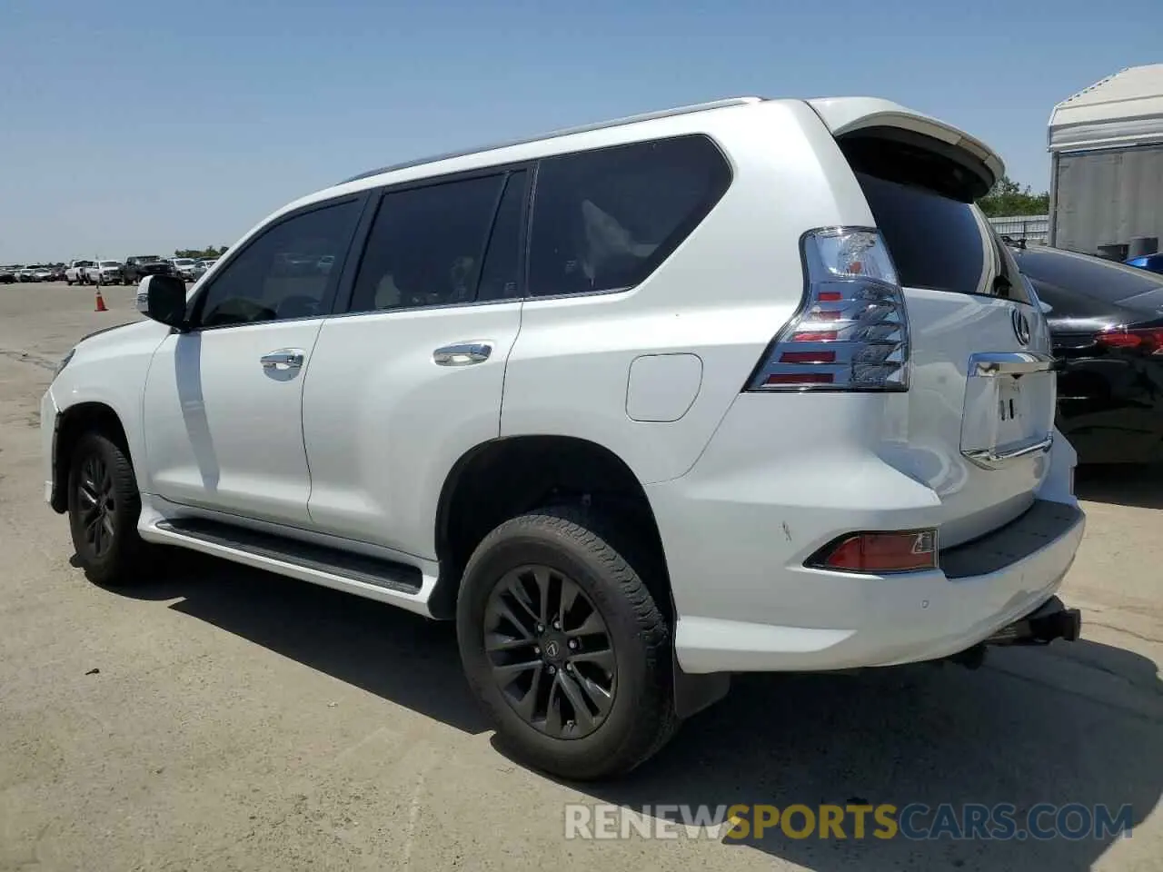 2 Фотография поврежденного автомобиля JTJAM7BX2M5300236 LEXUS GX 2021