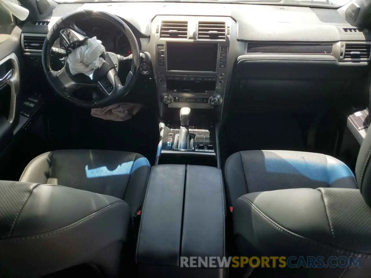 8 Фотография поврежденного автомобиля JTJAM7BX2M5300236 LEXUS GX 2021