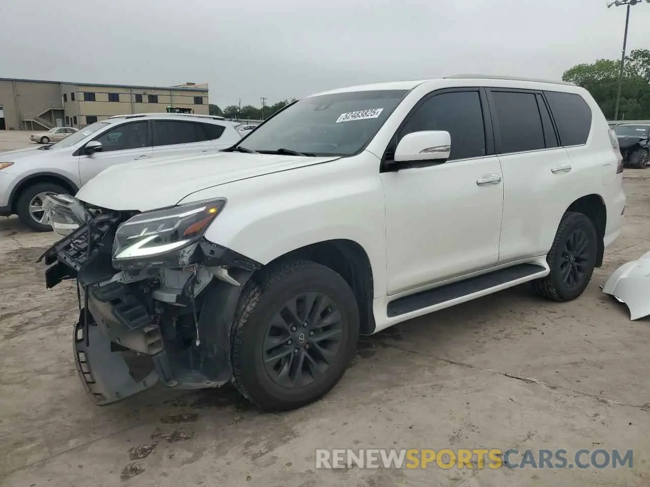 1 Photograph of a damaged car JTJAM7BX2M5300558 LEXUS GX 2021