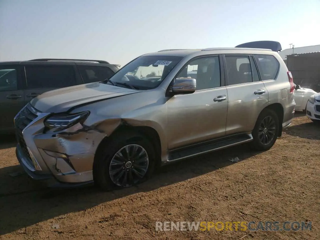 1 Фотография поврежденного автомобиля JTJAM7BX2M5301032 LEXUS GX 2021
