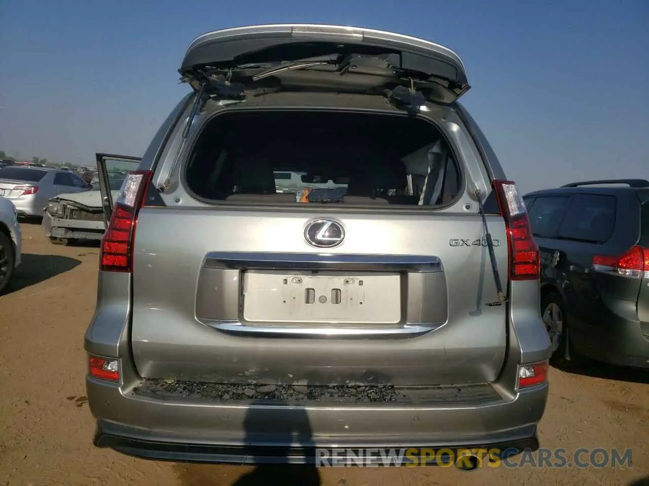 6 Фотография поврежденного автомобиля JTJAM7BX2M5301032 LEXUS GX 2021