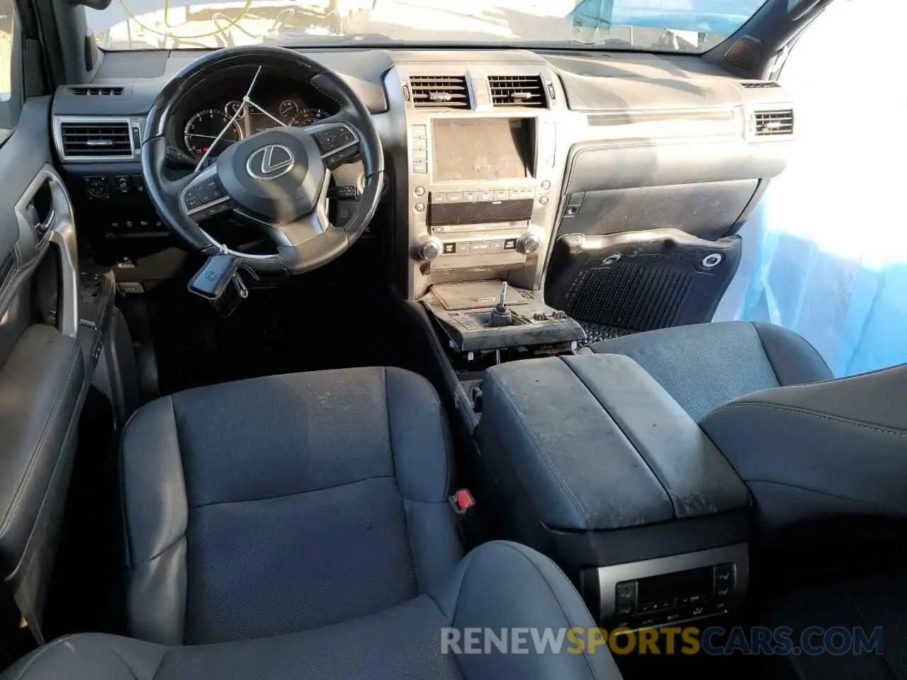 8 Фотография поврежденного автомобиля JTJAM7BX2M5301032 LEXUS GX 2021