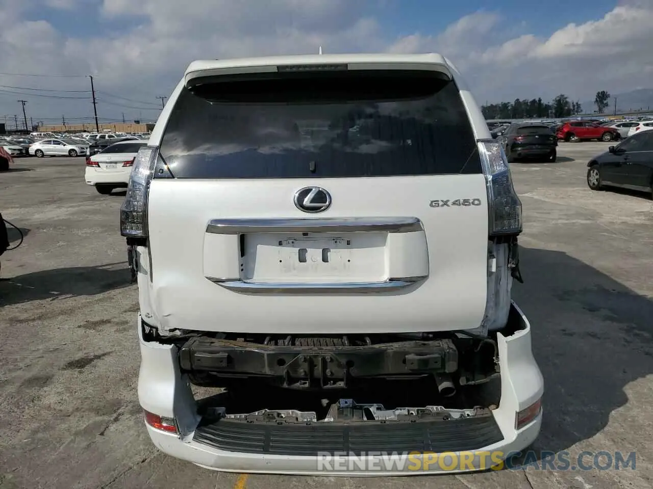 6 Photograph of a damaged car JTJAM7BX3M5280031 LEXUS GX 2021