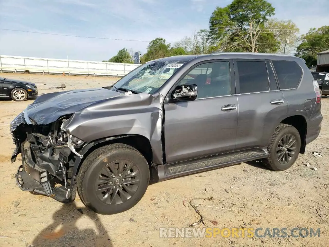 1 Фотография поврежденного автомобиля JTJAM7BX3M5298464 LEXUS GX 2021