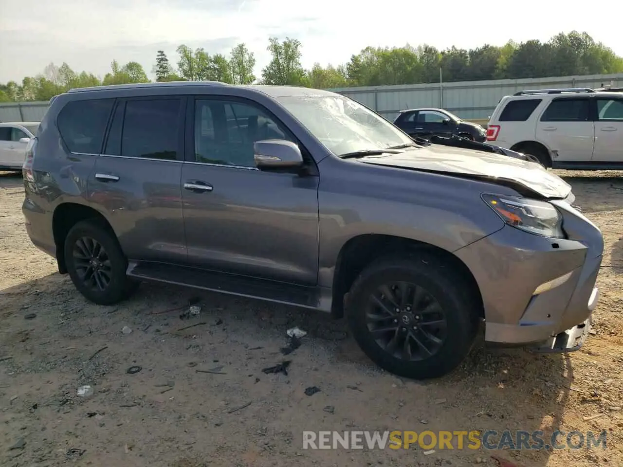4 Фотография поврежденного автомобиля JTJAM7BX3M5298464 LEXUS GX 2021