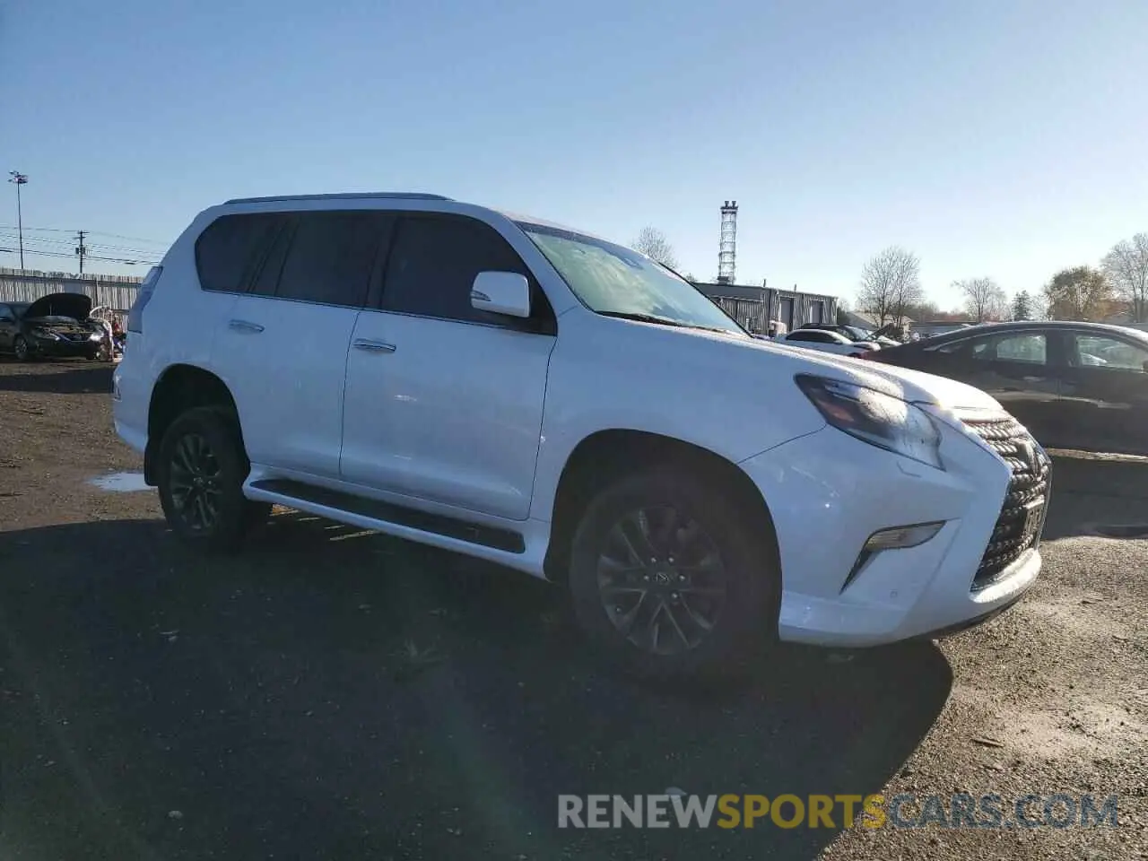 4 Фотография поврежденного автомобиля JTJAM7BX3M5299775 LEXUS GX 2021