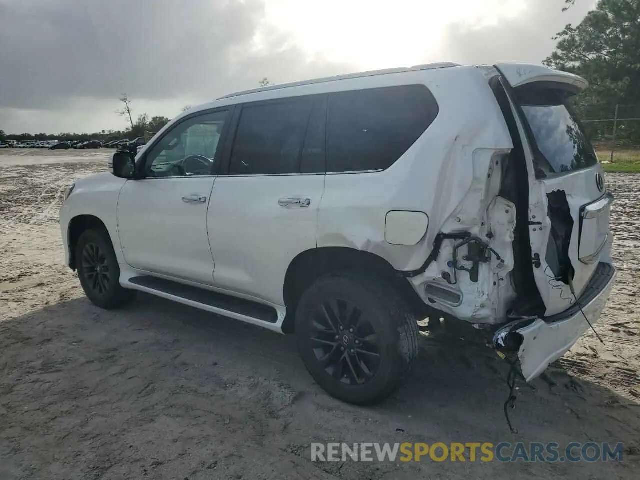 2 Фотография поврежденного автомобиля JTJAM7BX4M5286422 LEXUS GX 2021