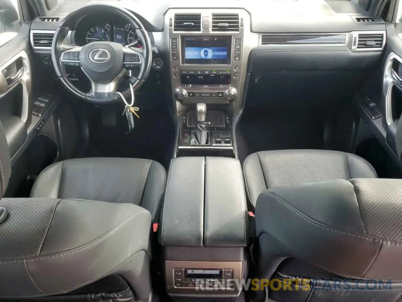 8 Фотография поврежденного автомобиля JTJAM7BX4M5286422 LEXUS GX 2021