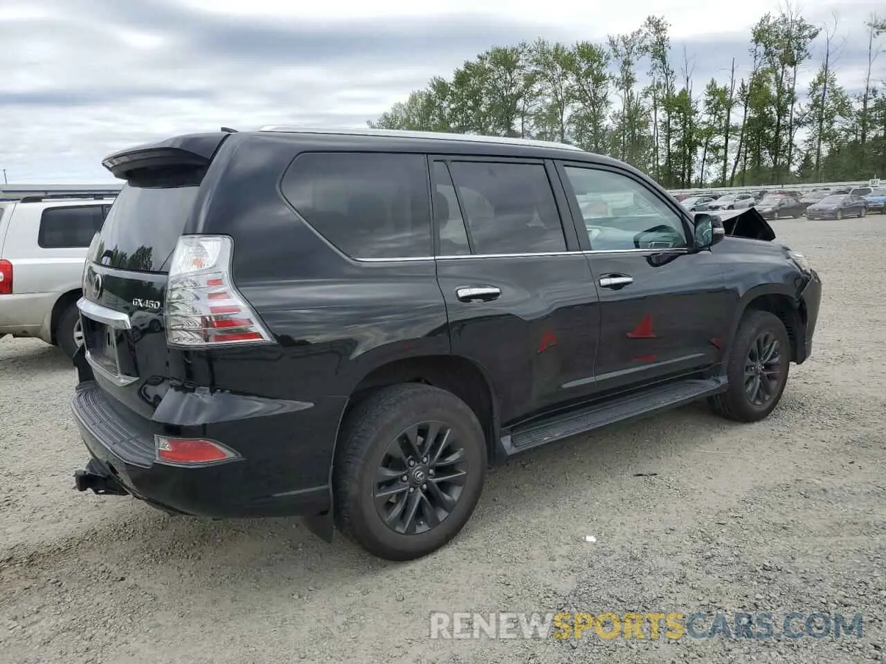 3 Фотография поврежденного автомобиля JTJAM7BX4M5298716 LEXUS GX 2021