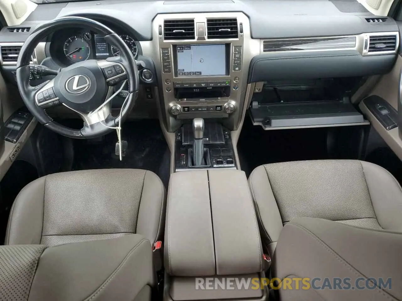 8 Фотография поврежденного автомобиля JTJAM7BX4M5298716 LEXUS GX 2021