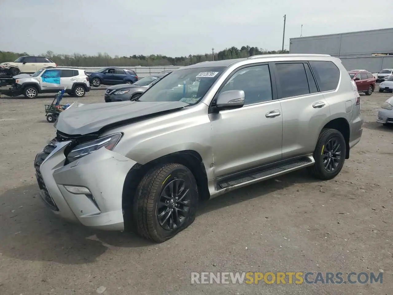 1 Фотография поврежденного автомобиля JTJAM7BX5M5291421 LEXUS GX 2021