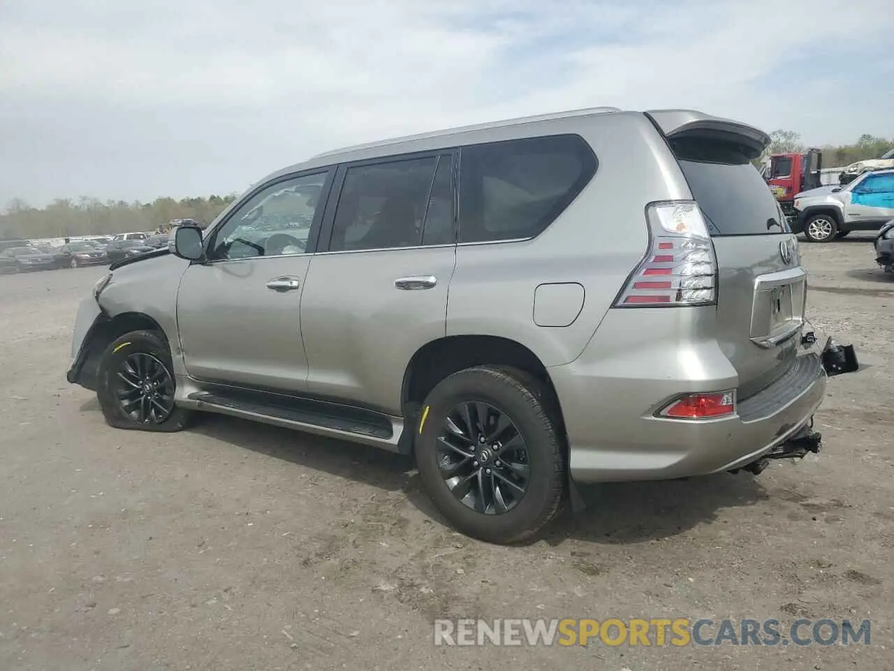 2 Фотография поврежденного автомобиля JTJAM7BX5M5291421 LEXUS GX 2021