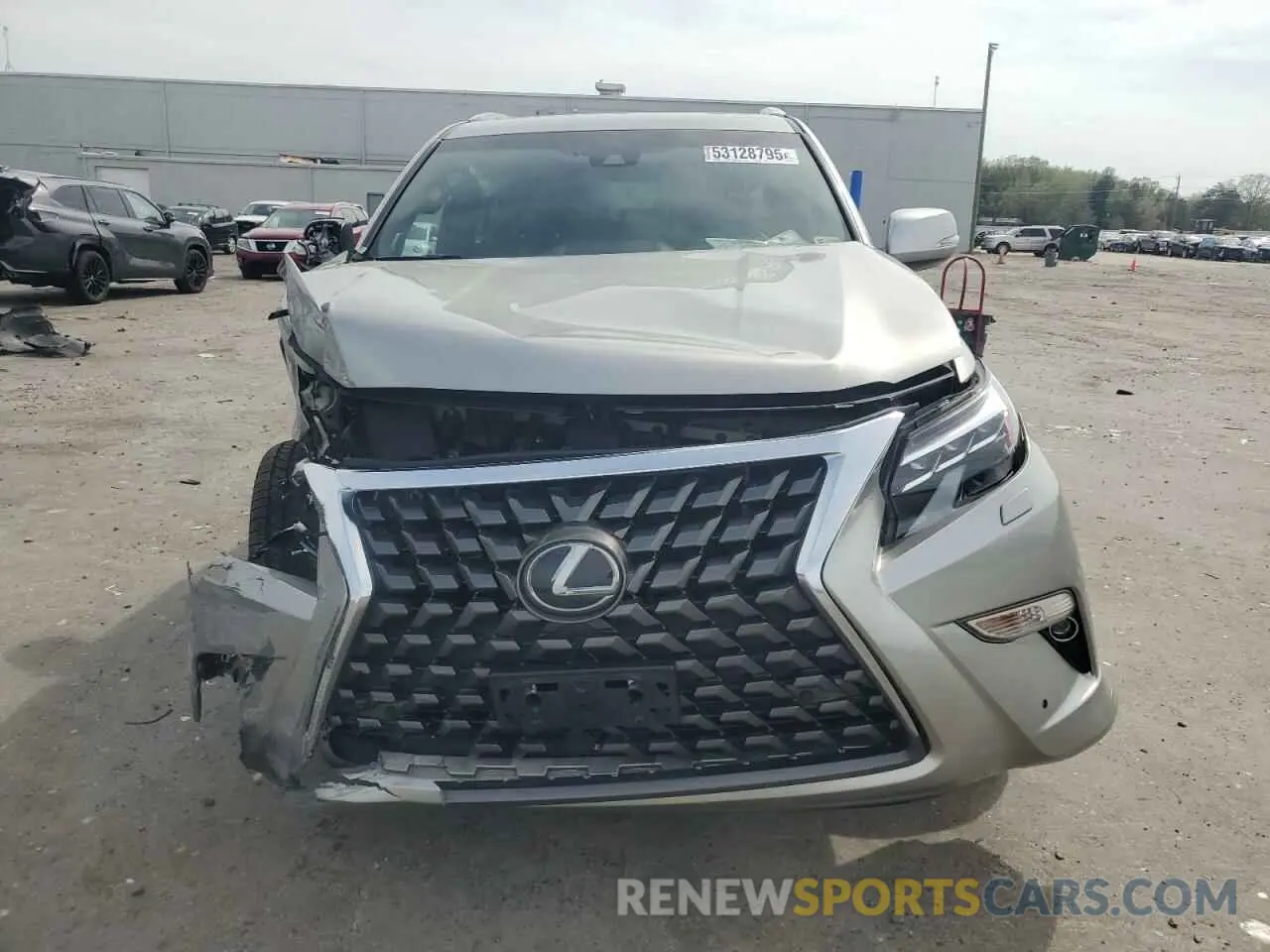 5 Фотография поврежденного автомобиля JTJAM7BX5M5291421 LEXUS GX 2021