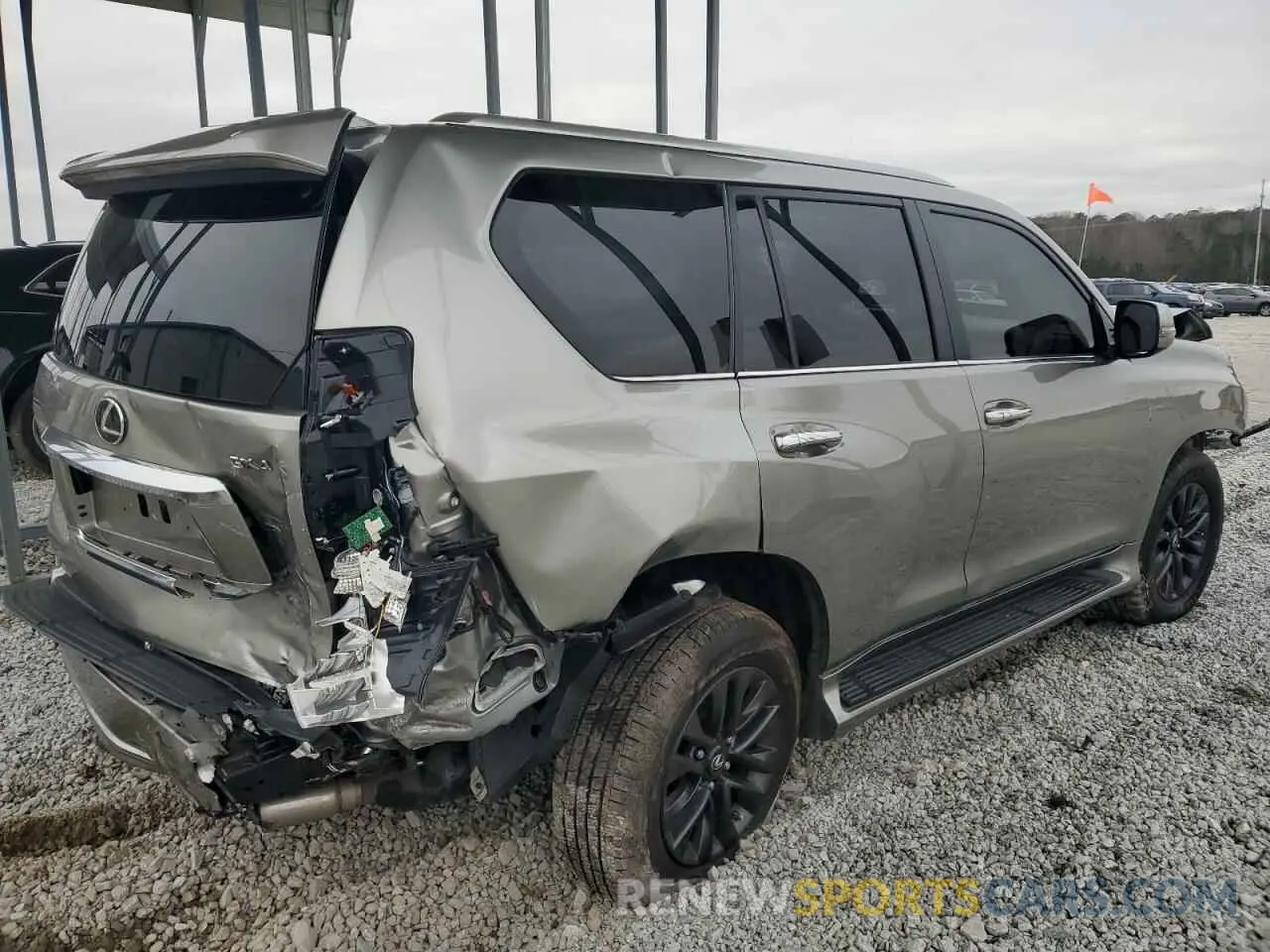 3 Фотография поврежденного автомобиля JTJAM7BX5M5293265 LEXUS GX 2021