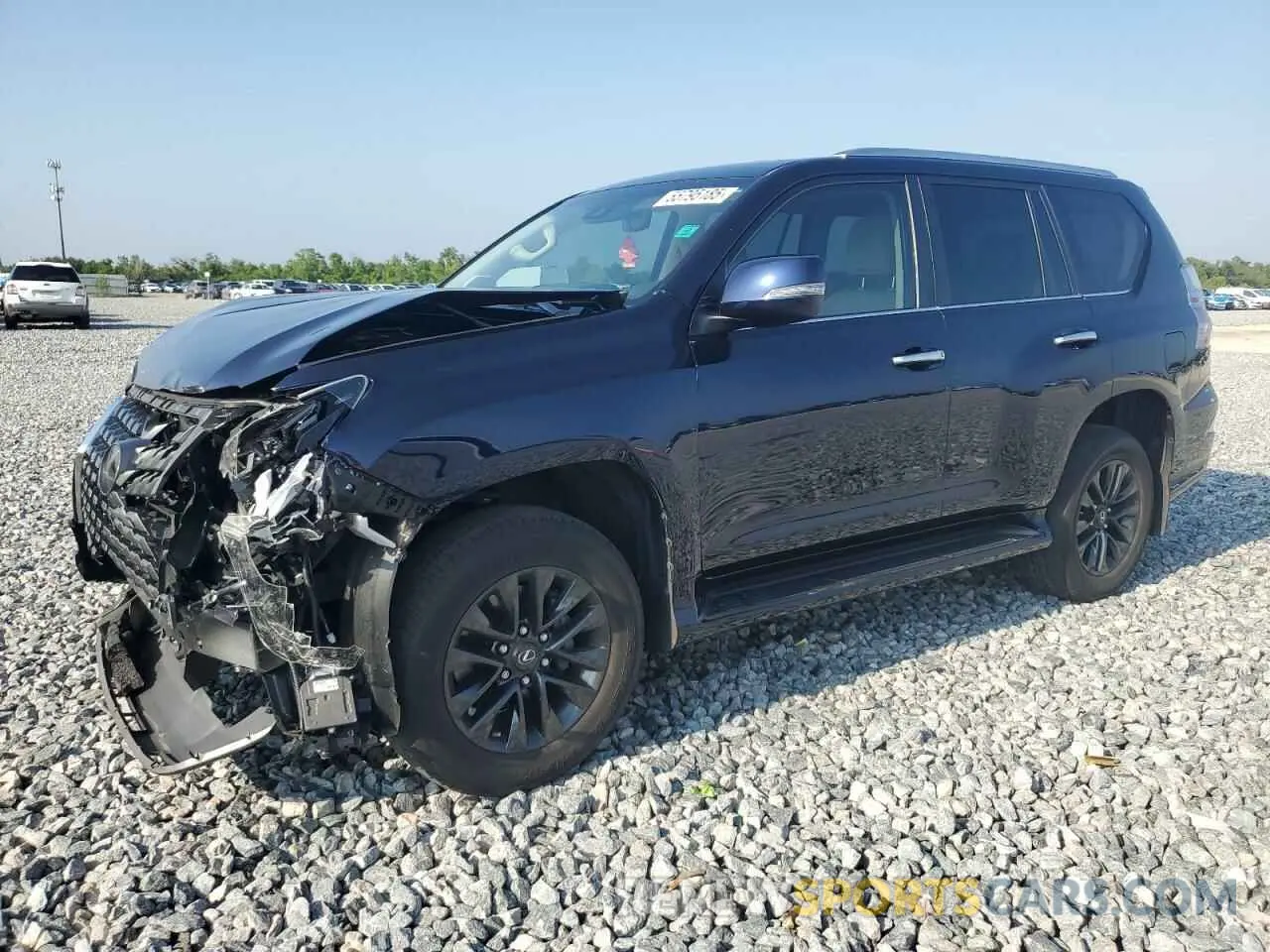 1 Фотография поврежденного автомобиля JTJAM7BX5M5299244 LEXUS GX 2021