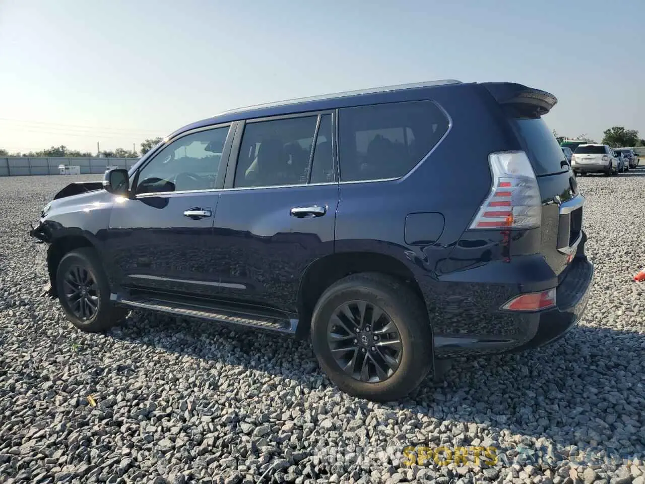 2 Фотография поврежденного автомобиля JTJAM7BX5M5299244 LEXUS GX 2021