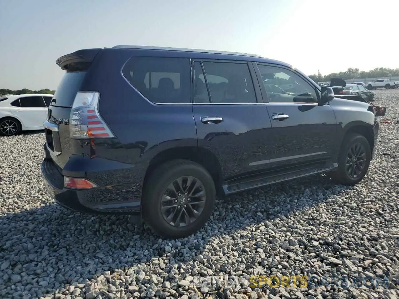 3 Фотография поврежденного автомобиля JTJAM7BX5M5299244 LEXUS GX 2021