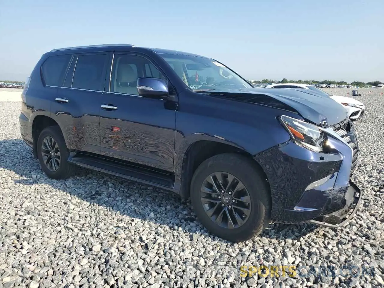 4 Фотография поврежденного автомобиля JTJAM7BX5M5299244 LEXUS GX 2021