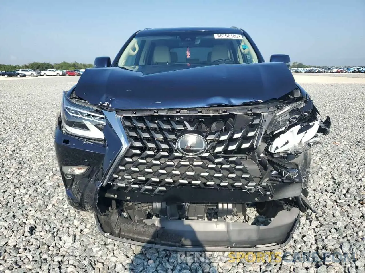 5 Фотография поврежденного автомобиля JTJAM7BX5M5299244 LEXUS GX 2021