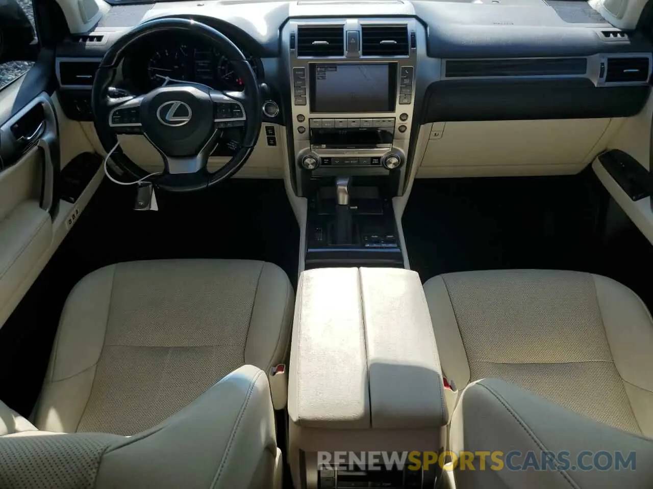 8 Фотография поврежденного автомобиля JTJAM7BX5M5299244 LEXUS GX 2021