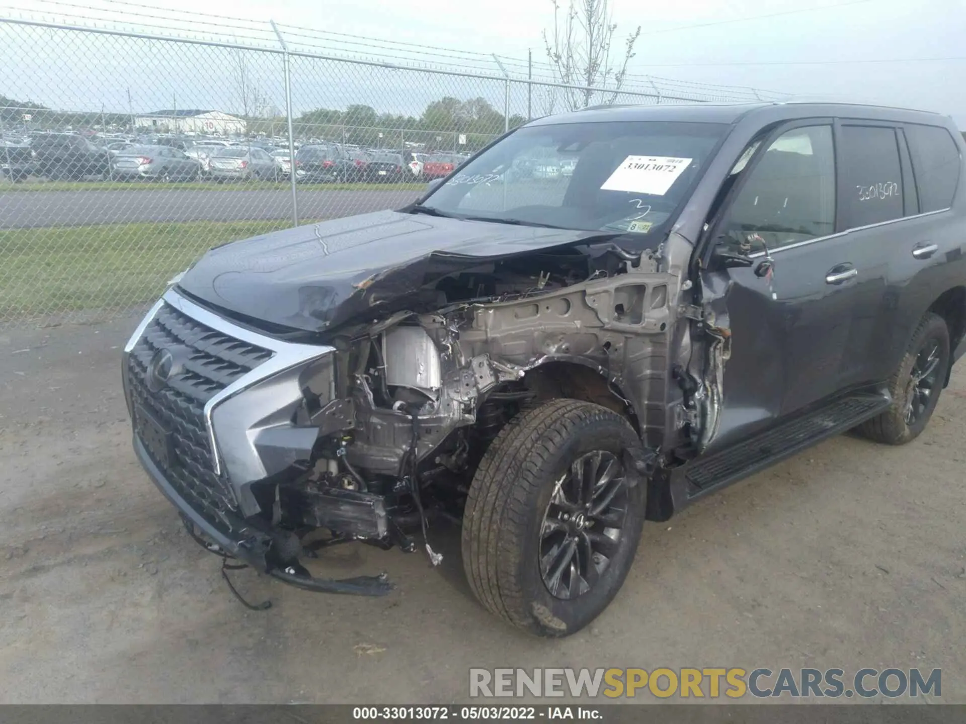 6 Фотография поврежденного автомобиля JTJAM7BX5M5299826 LEXUS GX 2021