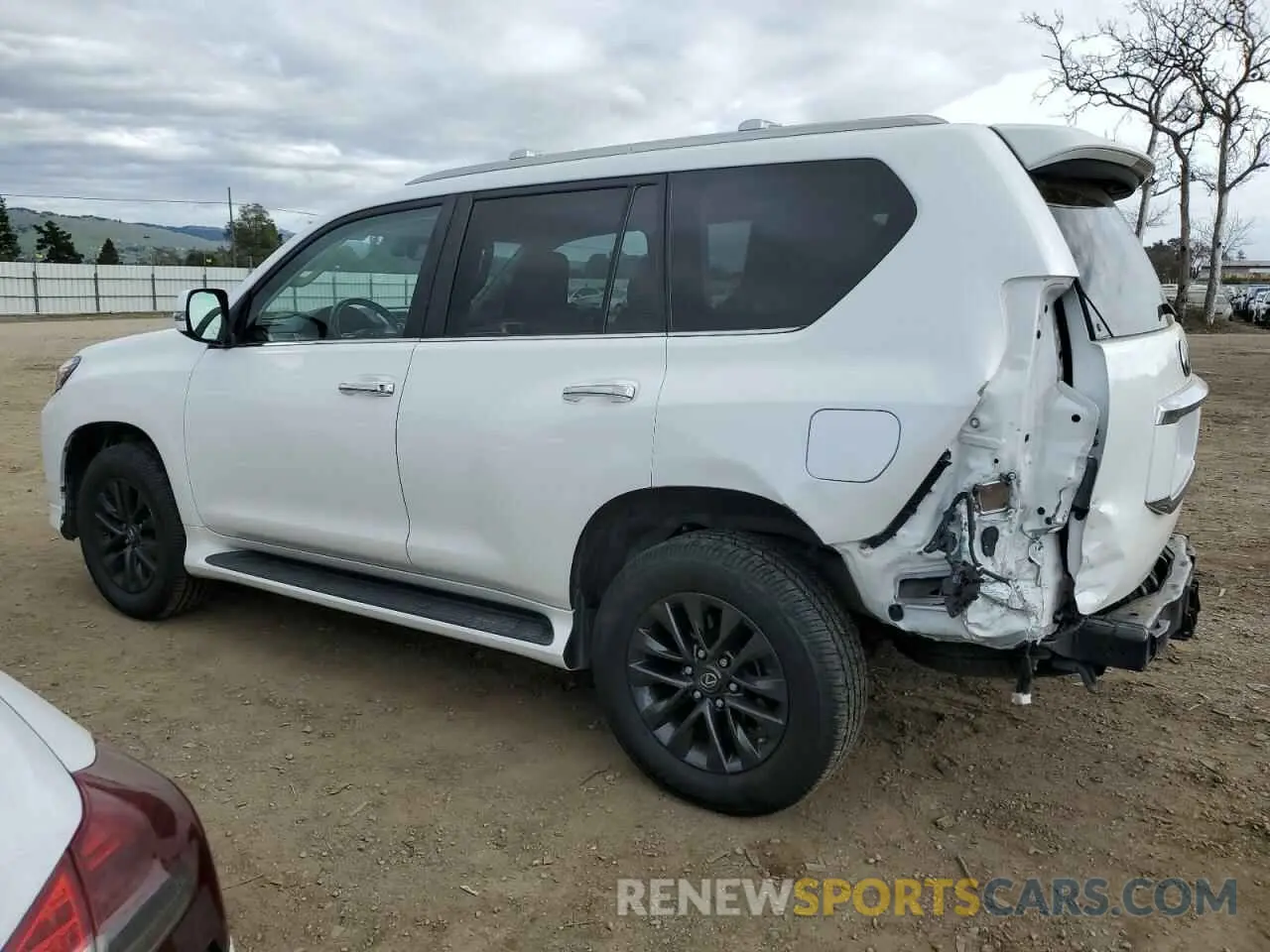 2 Фотография поврежденного автомобиля JTJAM7BX6M5279858 LEXUS GX 2021