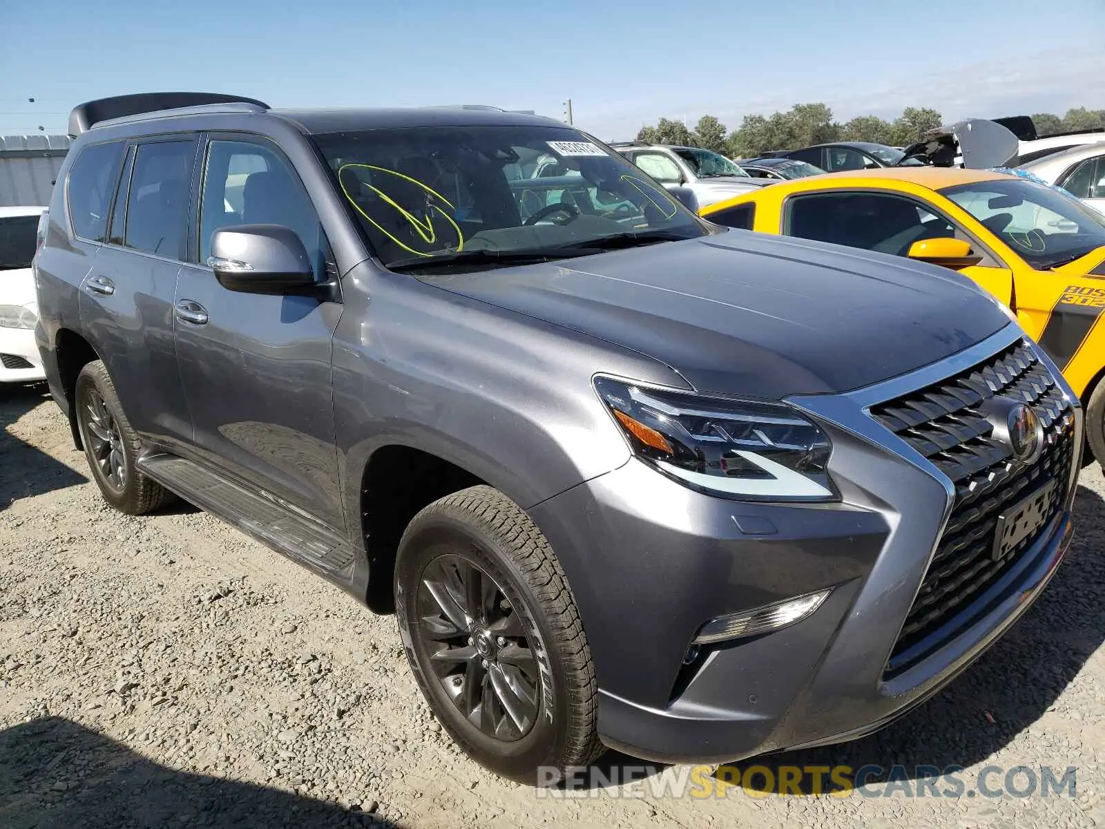 1 Фотография поврежденного автомобиля JTJAM7BX6M5279908 LEXUS GX 2021