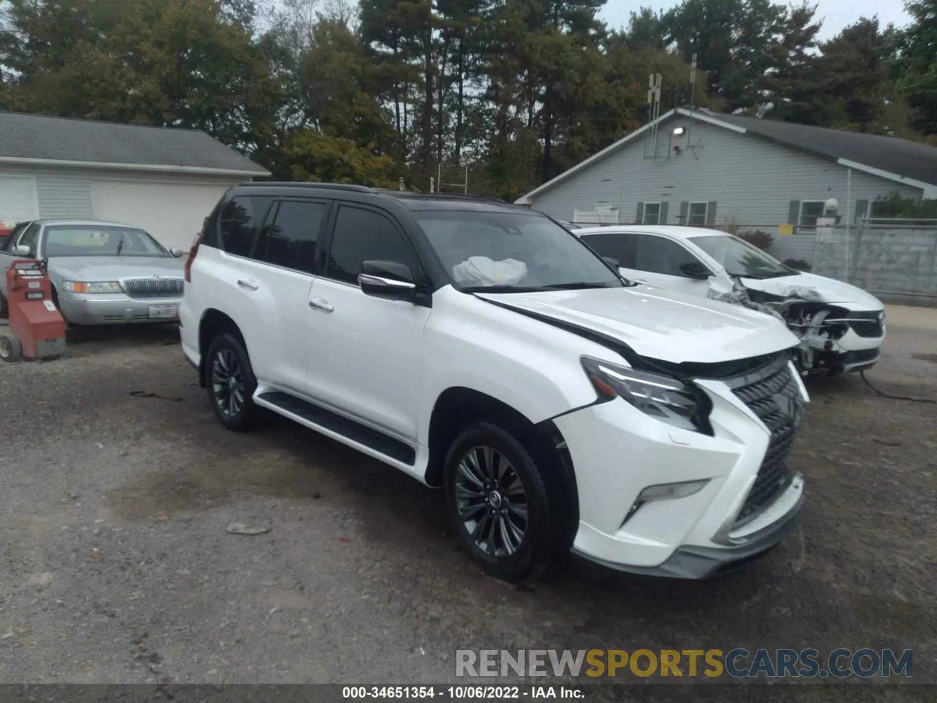 1 Фотография поврежденного автомобиля JTJAM7BX7M5278671 LEXUS GX 2021