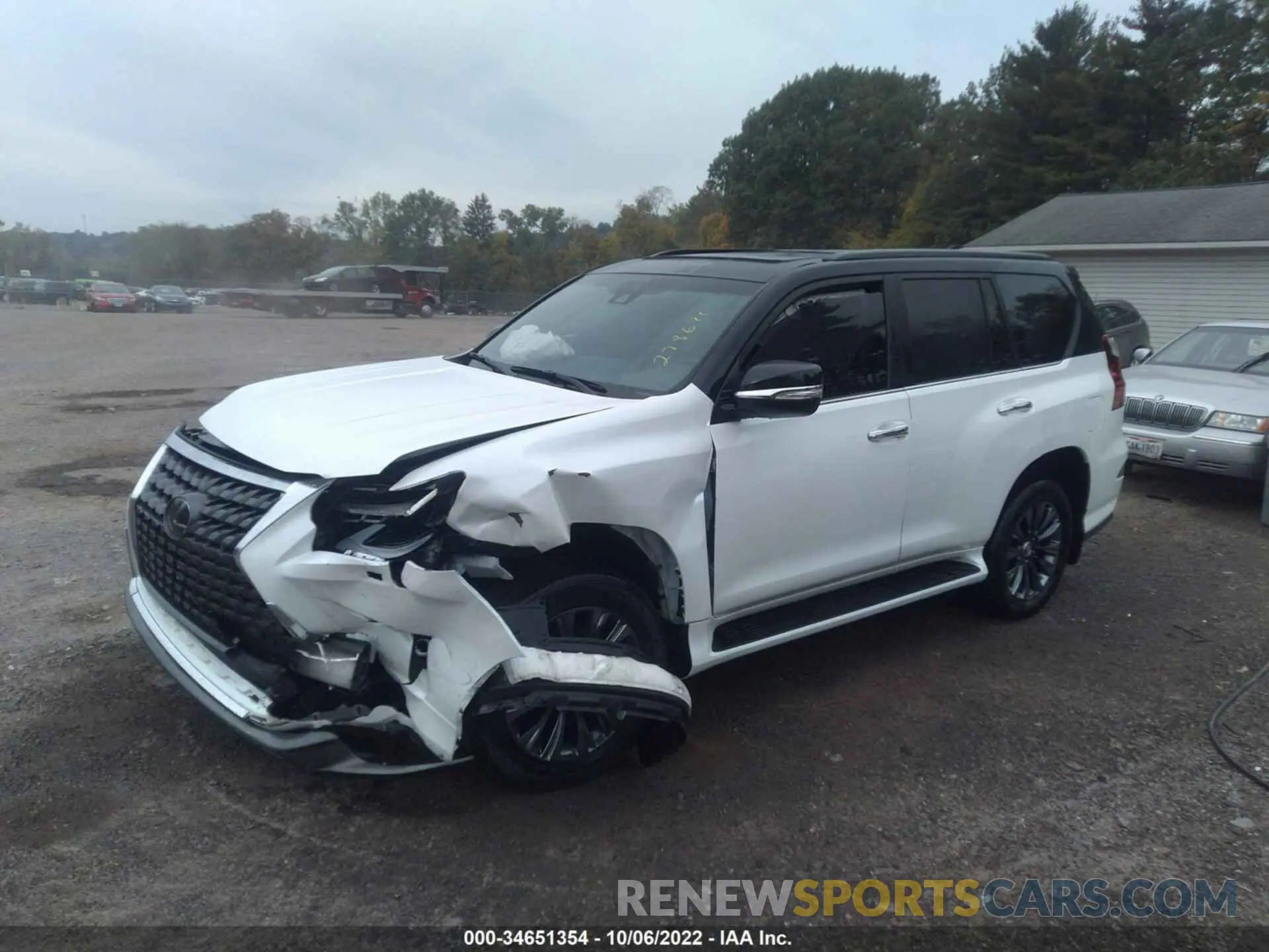 2 Фотография поврежденного автомобиля JTJAM7BX7M5278671 LEXUS GX 2021