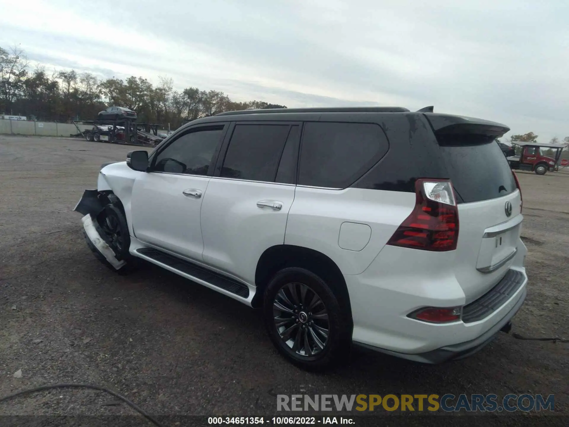 3 Фотография поврежденного автомобиля JTJAM7BX7M5278671 LEXUS GX 2021