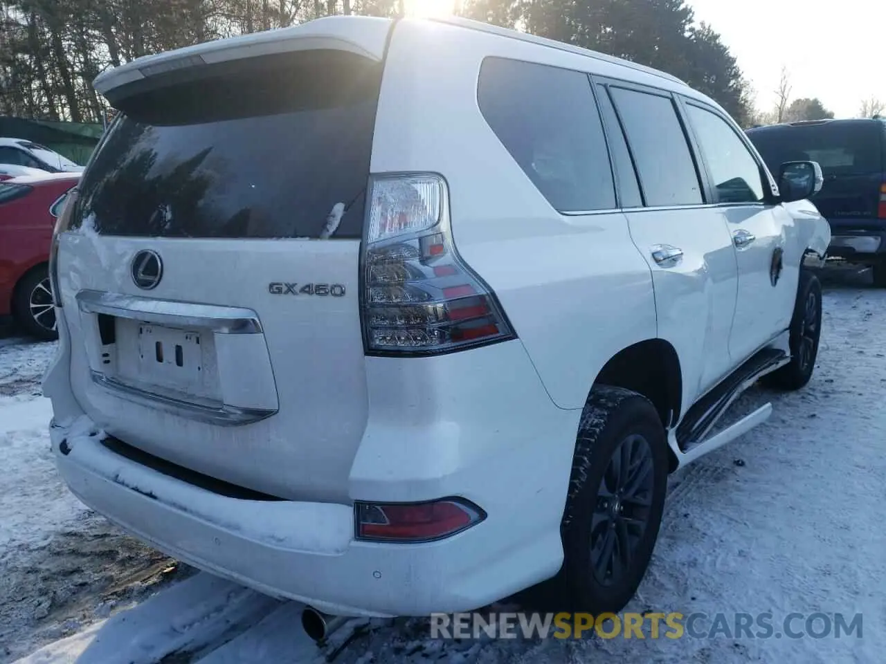 4 Фотография поврежденного автомобиля JTJAM7BX7M5282719 LEXUS GX 2021
