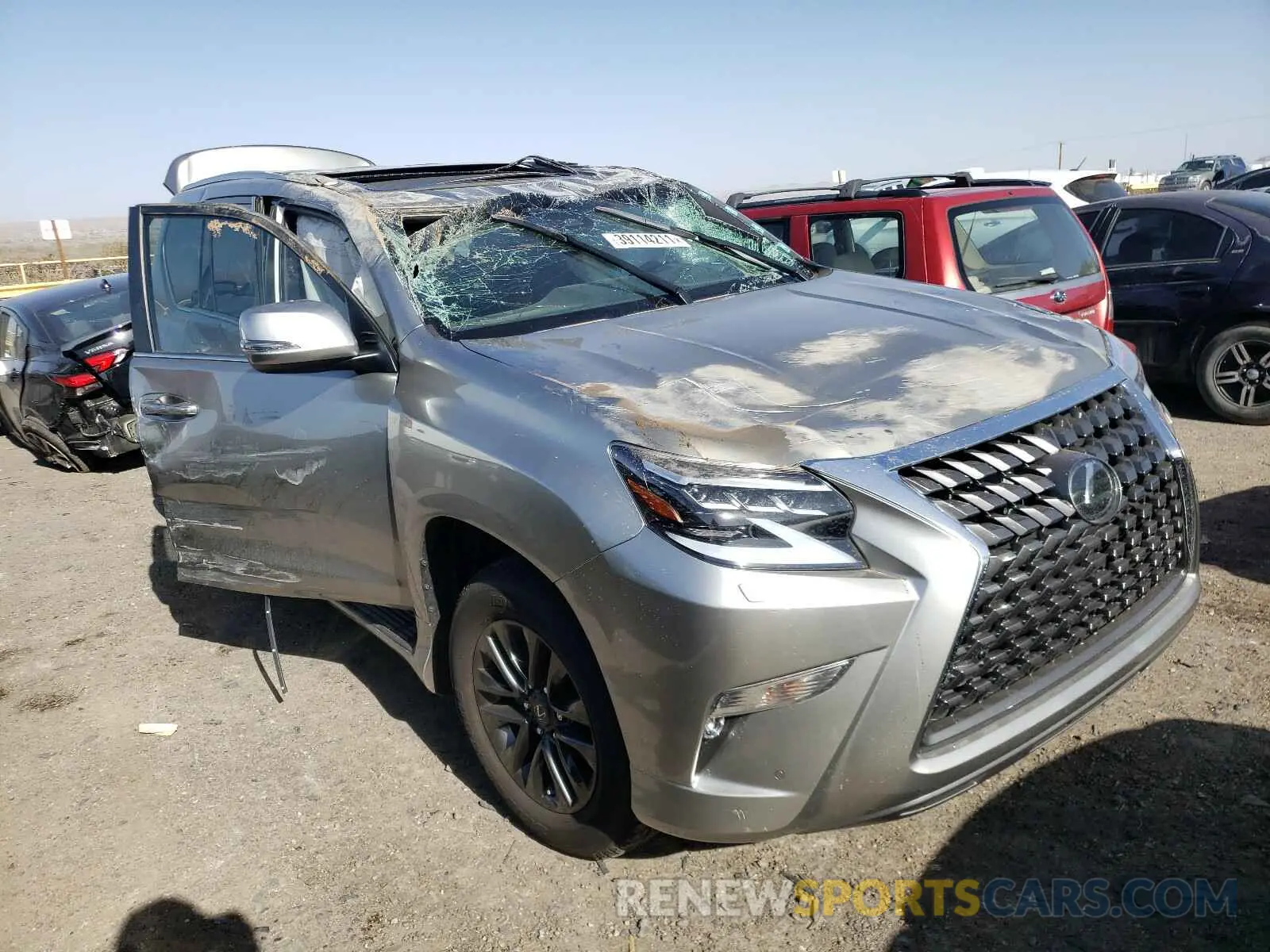 1 Фотография поврежденного автомобиля JTJAM7BX7M5282980 LEXUS GX 2021
