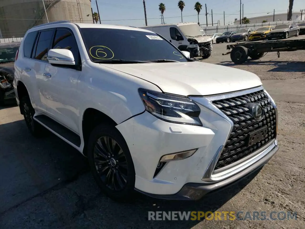 1 Фотография поврежденного автомобиля JTJAM7BX7M5290108 LEXUS GX 2021