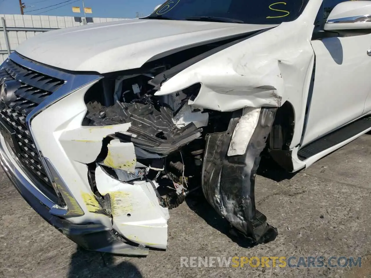 9 Фотография поврежденного автомобиля JTJAM7BX7M5290108 LEXUS GX 2021