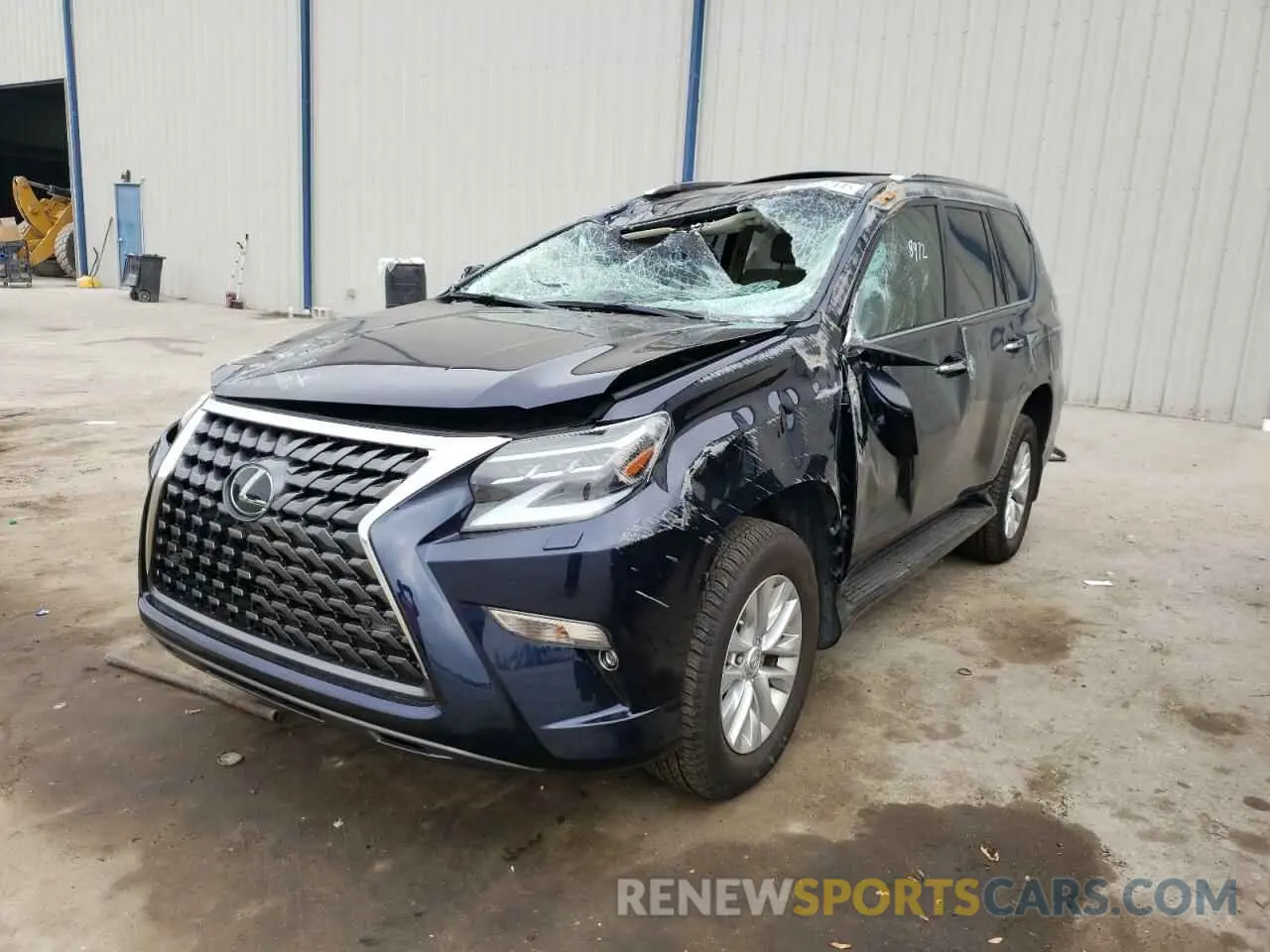 2 Photograph of a damaged car JTJAM7BX7M5295826 LEXUS GX 2021