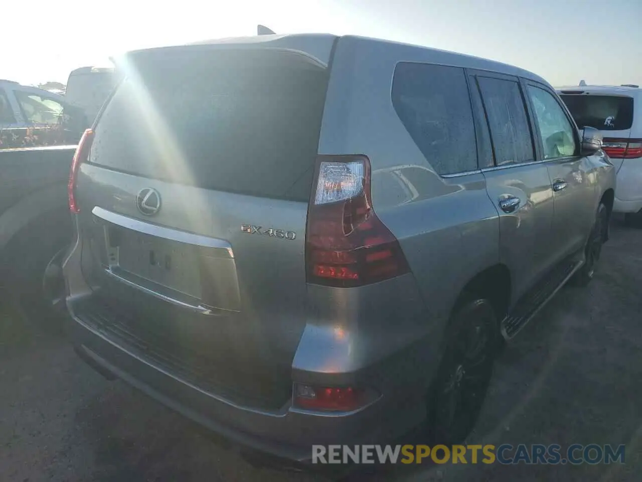 3 Фотография поврежденного автомобиля JTJAM7BX7M5302693 LEXUS GX 2021