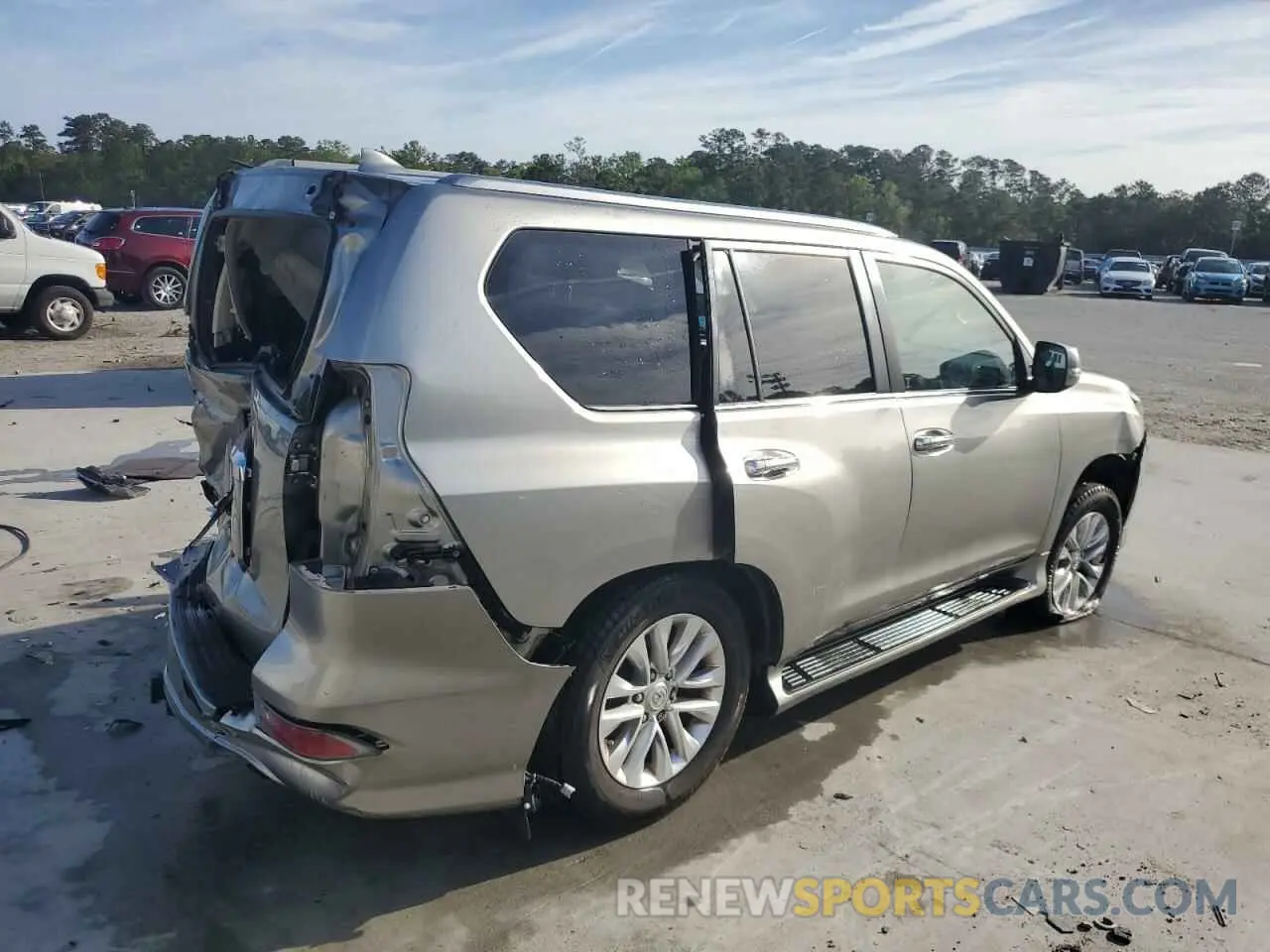 3 Фотография поврежденного автомобиля JTJAM7BX8M5269459 LEXUS GX 2021