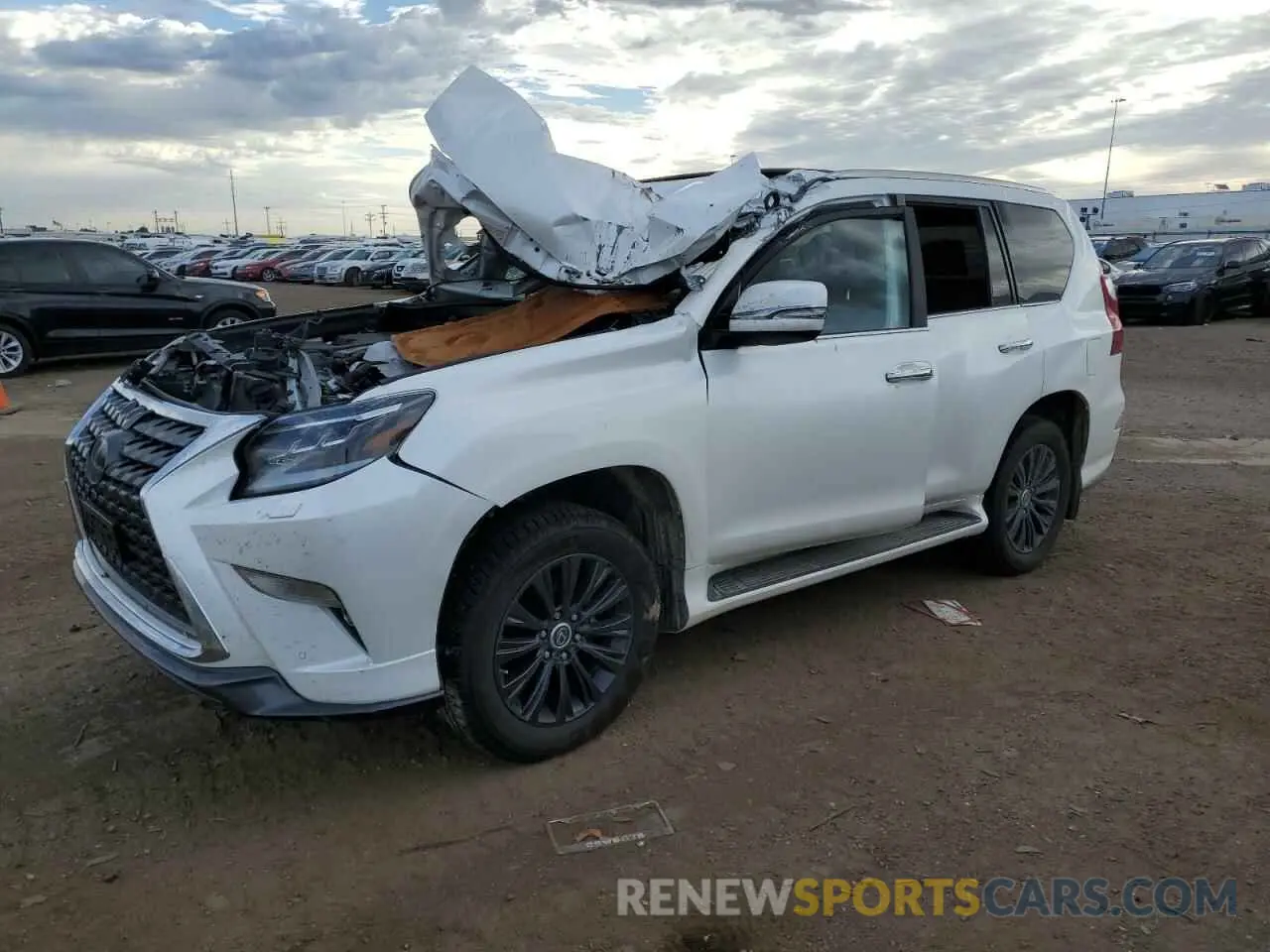 1 Фотография поврежденного автомобиля JTJAM7BX8M5284432 LEXUS GX 2021