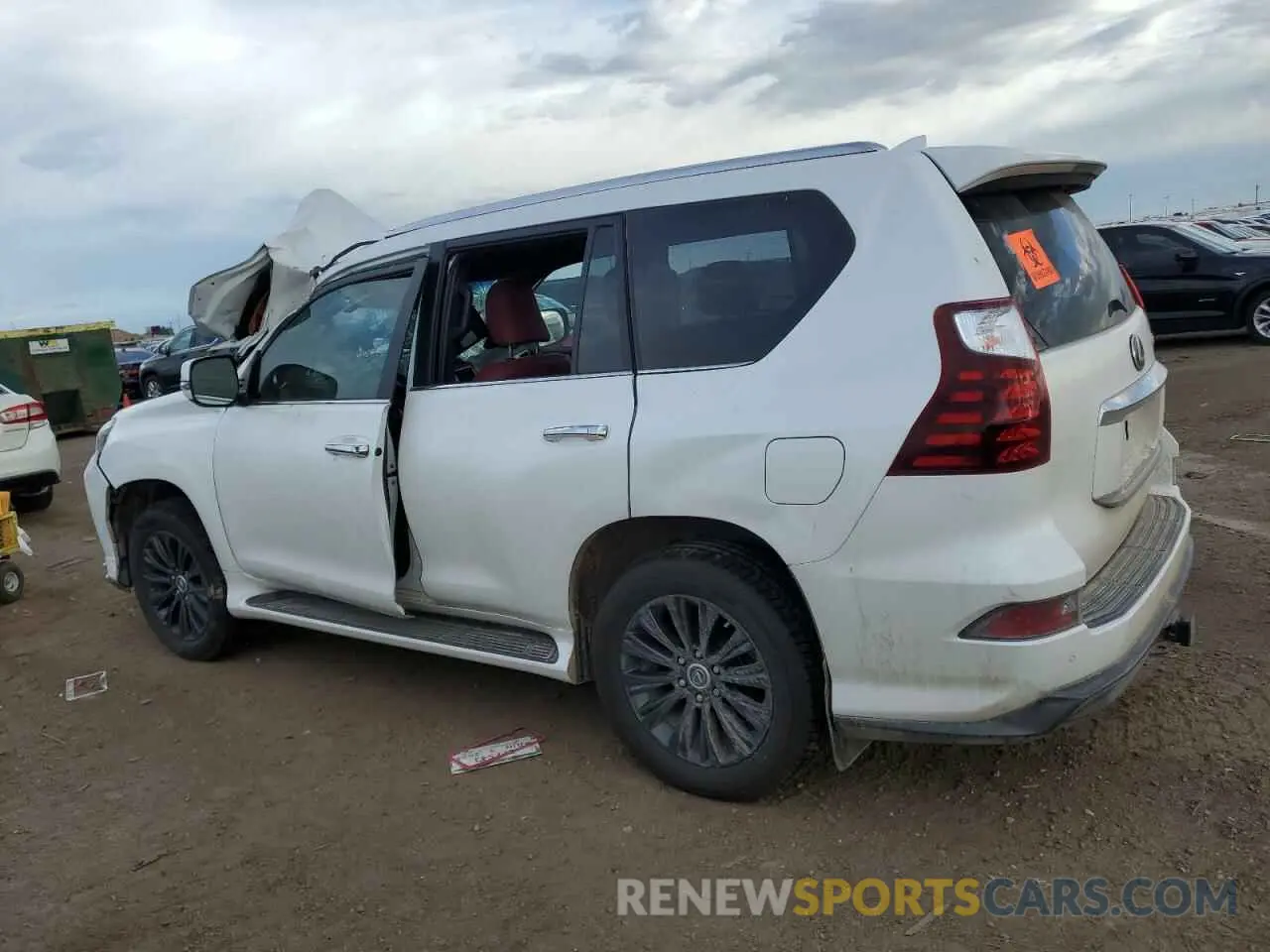 2 Фотография поврежденного автомобиля JTJAM7BX8M5284432 LEXUS GX 2021