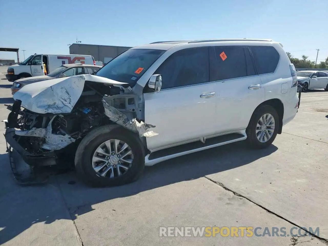 1 Photograph of a damaged car JTJAM7BX9M5272418 LEXUS GX 2021