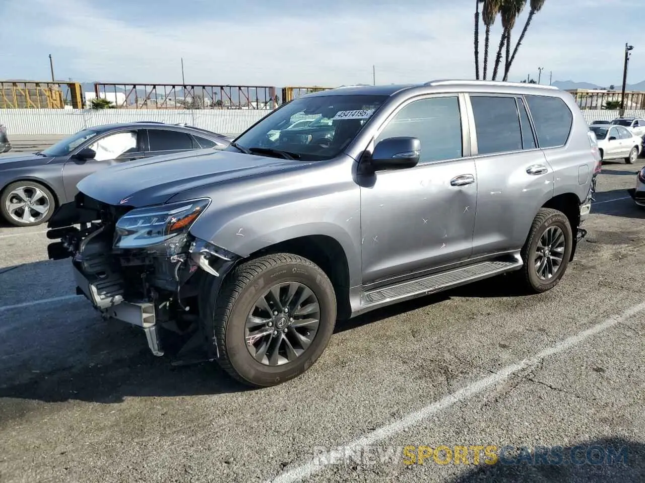 1 Фотография поврежденного автомобиля JTJAM7BX9M5294256 LEXUS GX 2021