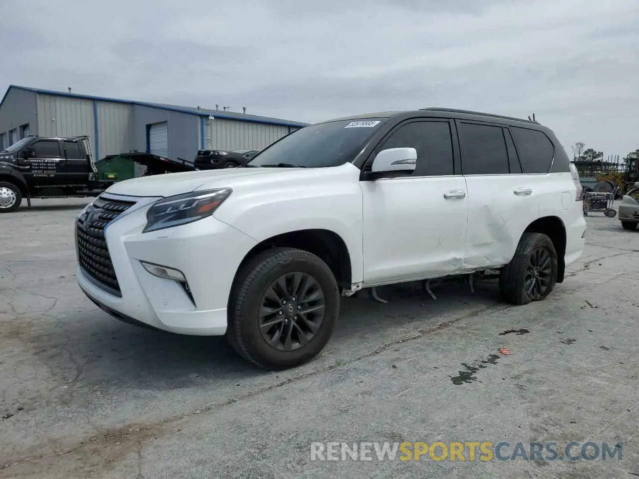 1 Photograph of a damaged car JTJAM7BXXM5299322 LEXUS GX 2021