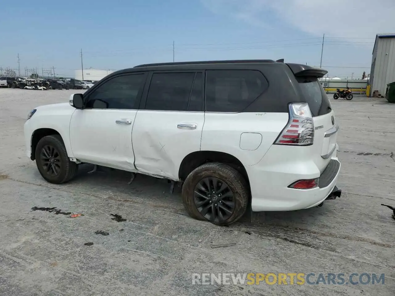 2 Photograph of a damaged car JTJAM7BXXM5299322 LEXUS GX 2021