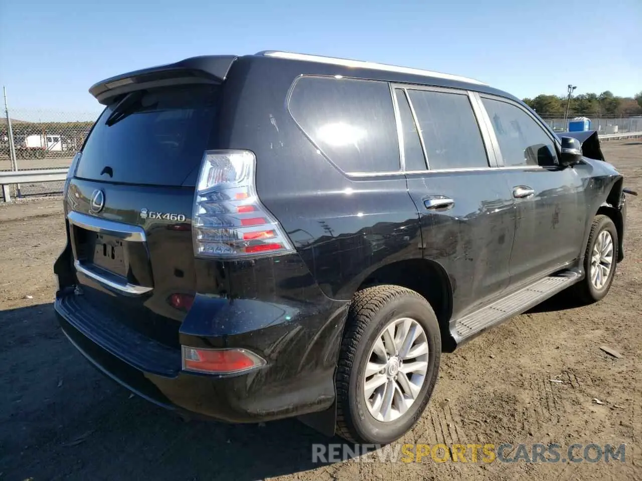 4 Фотография поврежденного автомобиля JTJBM7BX7M5289433 LEXUS GX 2021