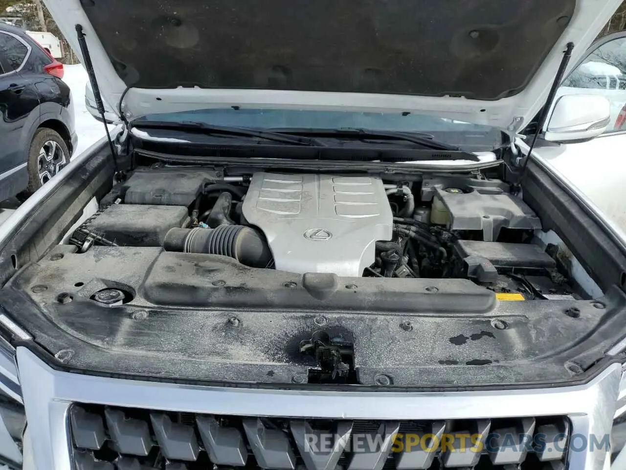 12 Фотография поврежденного автомобиля JTJGM7BX6M5266344 LEXUS GX 2021