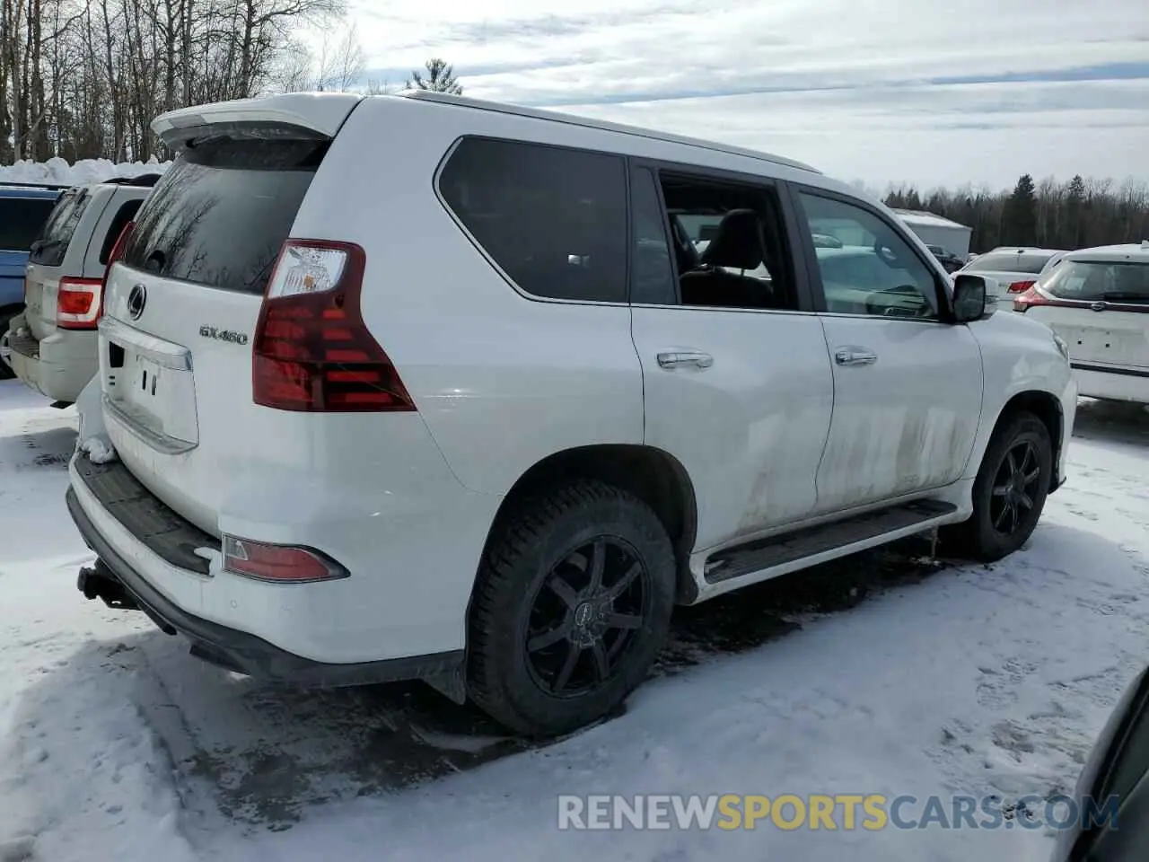 3 Фотография поврежденного автомобиля JTJGM7BX6M5266344 LEXUS GX 2021