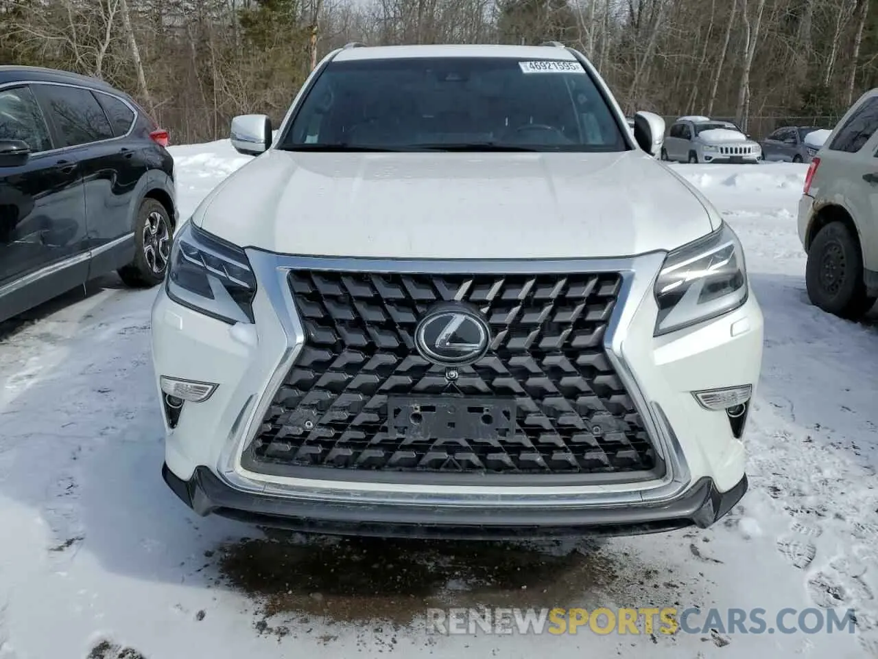 5 Фотография поврежденного автомобиля JTJGM7BX6M5266344 LEXUS GX 2021