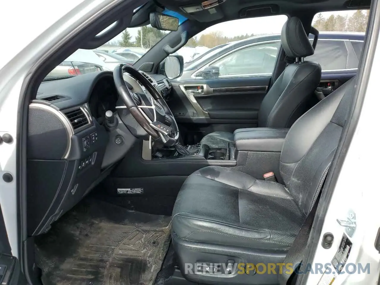 7 Фотография поврежденного автомобиля JTJGM7BX6M5266344 LEXUS GX 2021