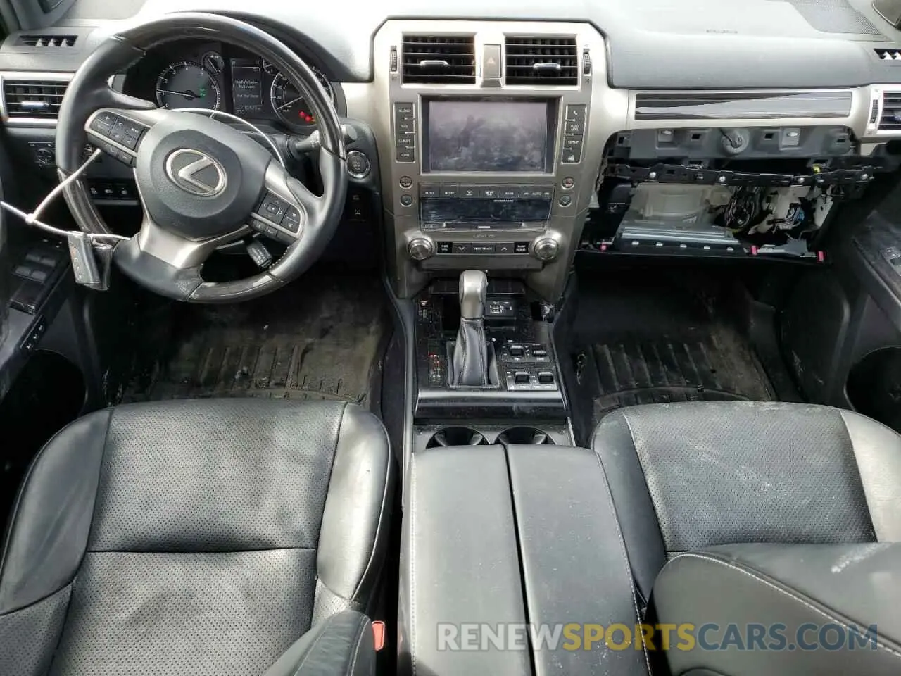 8 Фотография поврежденного автомобиля JTJGM7BX6M5266344 LEXUS GX 2021