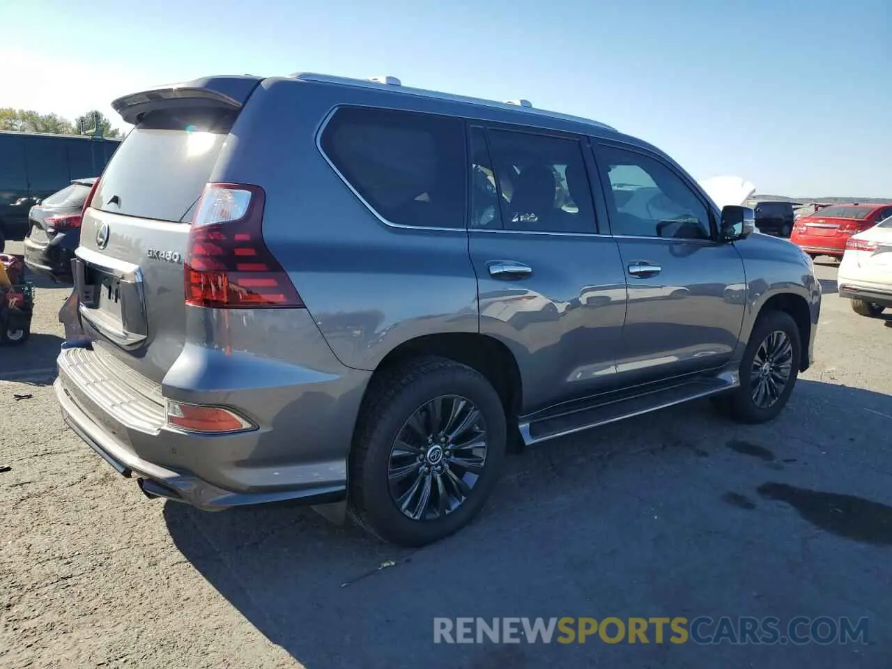 3 Photograph of a damaged car JTJGM7BX9M5280383 LEXUS GX 2021